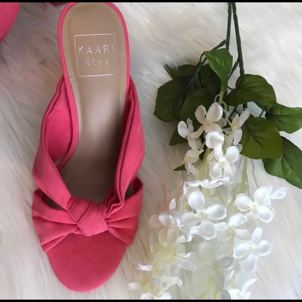 Kaari Blue Knotted Sandals
